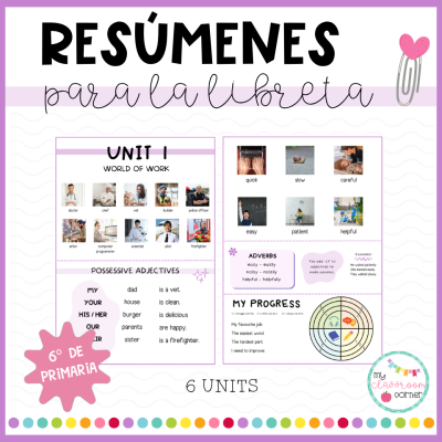 RESÚMENES INGLÉS – 6º de primaria