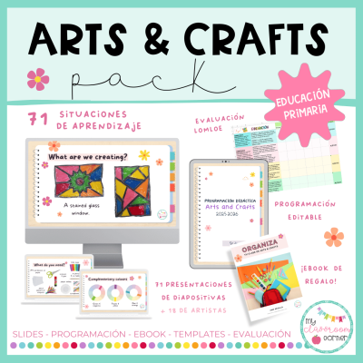 ARTS & CRAFTS – PACK PRIMARIA